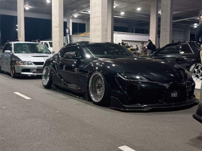 激情四射 丰田supra改装AIRBFT空气减震案例 激情四射 丰田supra改装AIRBFT空气减震案例