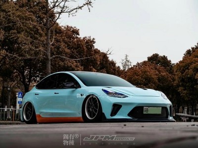 “追求超凡”特斯拉model3改装AIRBFT空气减震案例 “追求超凡”特斯拉model3改装AIRBFT空气减震案例