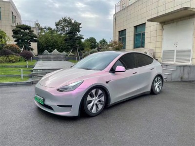 “巅峰姿态”特斯拉model y改装AIRBFT空气减震案例