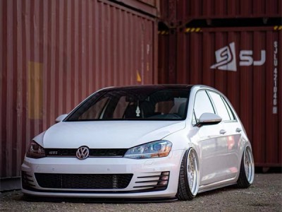 #超低#贴地#大众高尔夫改装AIRBFT空气减震案例