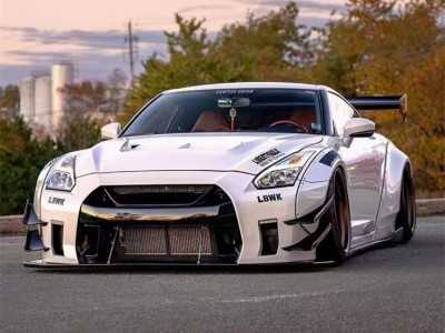 #白色战神#日产GTR改装AIRBFT空气减震案例