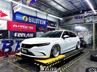 #潮流时代#本田型格改装AIRBFT空气减震案例