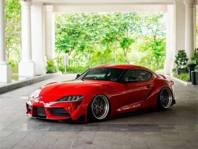 姿态降临 丰田supra改装AIRBFT空气减震案例