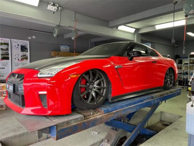 战神姿态 日产GTR改装AIRBFT空气减震姿态案例