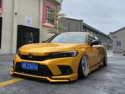 低趴姿态完成 本田型格改装AIRBFT空气减震案例 低趴姿态完成 本田型格改装AIRBFT空气减震案例