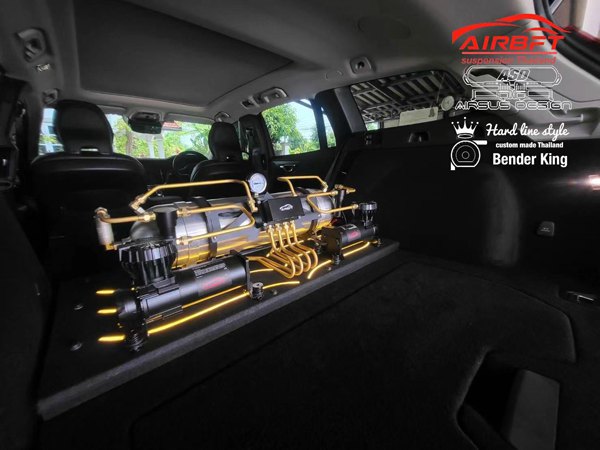 “北欧姿态”沃尔沃V90改装AIRBFT空气减震案例