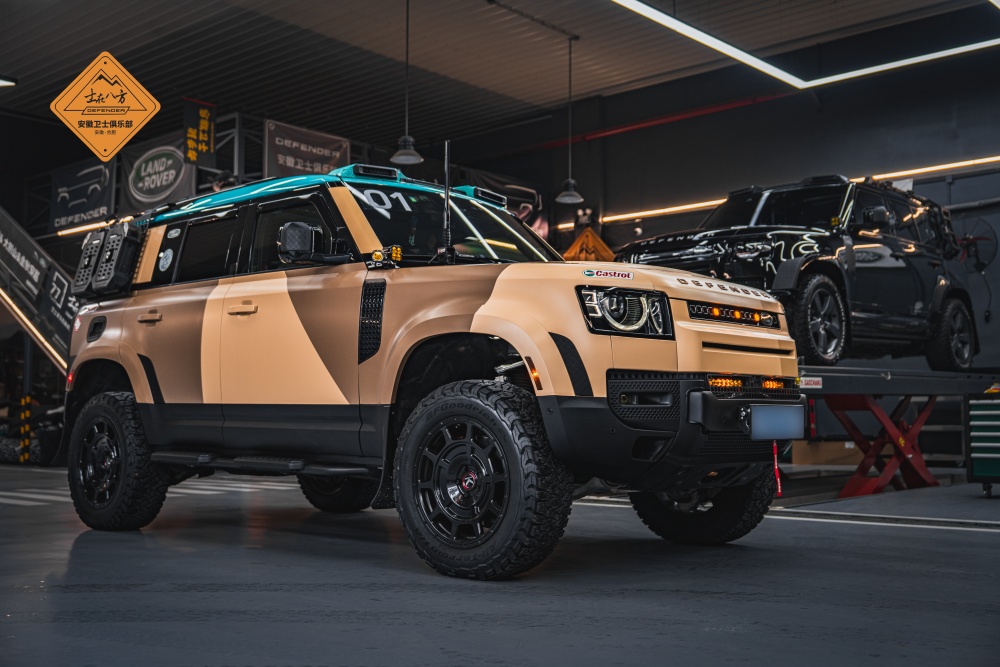 锋芒再进阶｜新款路虎卫士升高狗骨拉杆，赴荒野之约